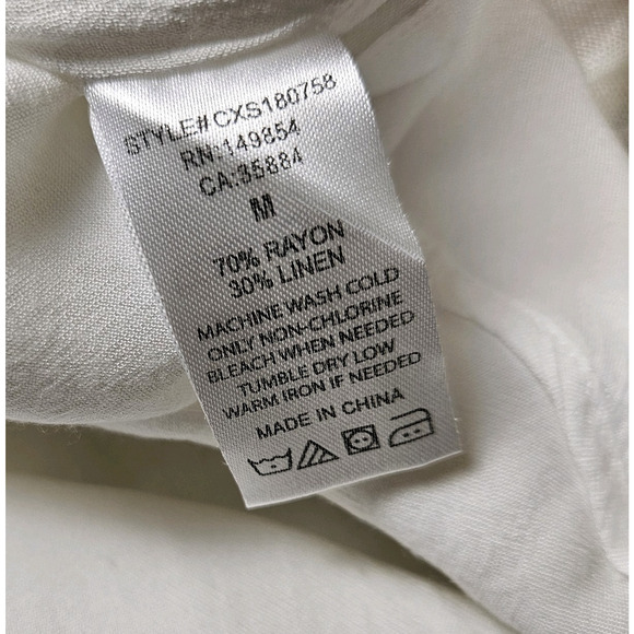 Cache Textured Stretch Jeans Cropped White Skinny Summer Capri Vacation Womens 8 - Picture 7 of 15